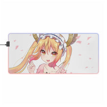 Load image into Gallery viewer, Miss Kobayashi's Dragon Maid Kobayashi San Chi No Maid Dragon, Tohru RGB LED Mouse Pad (Desk Mat)