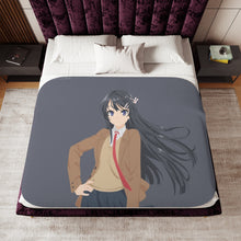 Load image into Gallery viewer, Anime Rascal Does Not Dream of Bunny Girl Senpai Sherpa Blanket