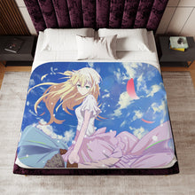 Load image into Gallery viewer, Violet Evergarden Sherpa Blanket