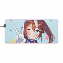 Load image into Gallery viewer, Uma Musume: Pretty Derby RGB LED Mouse Pad (Desk Mat)