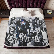 Load image into Gallery viewer, Anime Death Note Sherpa Blanket