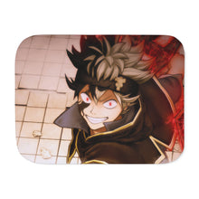 Load image into Gallery viewer, Super Asta Demonic Power Sherpa Blanket