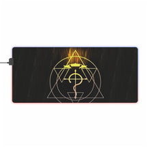 Load image into Gallery viewer, Anime FullMetal Alchemist RGB LED Mouse Pad (Desk Mat)