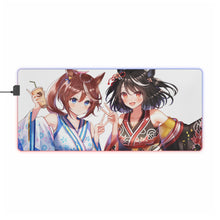 Load image into Gallery viewer, Uma Musume: Pretty Derby RGB LED Mouse Pad (Desk Mat)