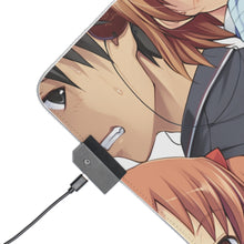 Load image into Gallery viewer, A Certain Magical Index Kamijou Touma, Index Librorum Prohibitorum, Mikoto Misaka, Kuroko Shirai RGB LED Mouse Pad (Desk Mat)
