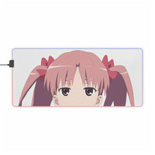Load image into Gallery viewer, A Certain Scientific Railgun Kuroko Shirai RGB LED Mouse Pad (Desk Mat)