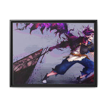 Load image into Gallery viewer, Black Clover Asta Canvas Framed Art Print
