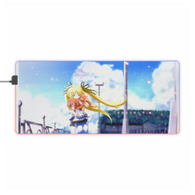 Load image into Gallery viewer, Magical Girl Lyrical Nanoha RGB LED Mouse Pad (Desk Mat)