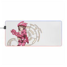 Load image into Gallery viewer, Sword Art Online Alternative: Gun Gale Online RGB LED Mouse Pad (Desk Mat)