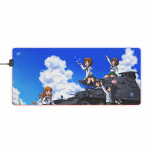Load image into Gallery viewer, Girls und Panzer RGB LED Mouse Pad (Desk Mat)