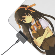 Load image into Gallery viewer, The Melancholy Of Haruhi Suzumiya RGB LED Mouse Pad (Desk Mat)