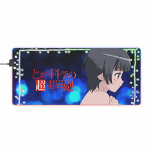 Load image into Gallery viewer, A Certain Scientific Railgun RGB LED Mouse Pad (Desk Mat)