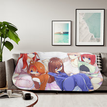 Load image into Gallery viewer, Anime The Quintessential Quintuplets Sherpa Blanket