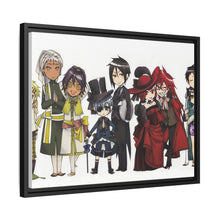 Load image into Gallery viewer, Black Butler Canvas Framed Art Print