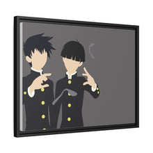 Load image into Gallery viewer, Mob Psycho 100 Shigeo Kageyama, Ritsu Kageyama Canvas Framed Art Print