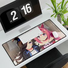 Load image into Gallery viewer, Haru Urara & Rice Shower Mouse Pad (Desk Mat)
