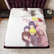 Load image into Gallery viewer, Happy Birthday Uncle Neji! Sherpa Blanket