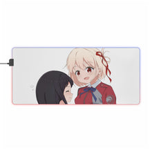 Load image into Gallery viewer, Lycoris Recoil Takina Inoue, Chisato Nishikigi RGB LED Mouse Pad (Desk Mat)