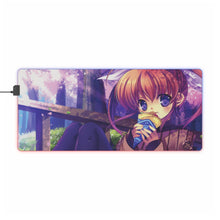 Load image into Gallery viewer, Magical Girl Lyrical Nanoha RGB LED Mouse Pad (Desk Mat)