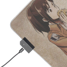 Load image into Gallery viewer, Sasha eating a potato RGB LED Mouse Pad (Desk Mat)