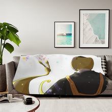 Load image into Gallery viewer, Assassination Classroom Koro-sensei Sherpa Blanket