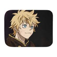 Load image into Gallery viewer, Black Clover Luck Voltia Sherpa Blanket