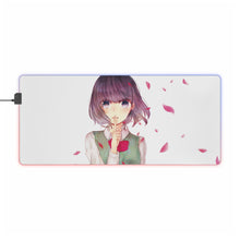 Load image into Gallery viewer, Kuzu No Honkai Hanabi Yasuraoka RGB LED Mouse Pad (Desk Mat)