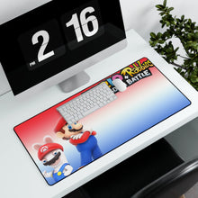 Load image into Gallery viewer, Mario + Rabbids Kingdom Battle Mario & Rabbid Mario Mouse Pad (Desk Mat)