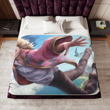 Load image into Gallery viewer, Anime Howl's Moving Castle Sherpa Blanket