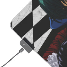 Load image into Gallery viewer, Black Butler RGB LED Mouse Pad (Desk Mat)