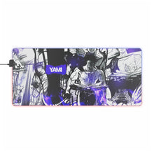 Load image into Gallery viewer, Black Clover Yami Sukehiro RGB LED Mouse Pad (Desk Mat)