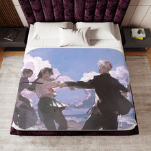 Load image into Gallery viewer, Jujutsu Kaisen Sherpa Blanket