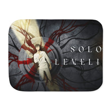 Load image into Gallery viewer, Solo Leveling Anime Sherpa Blanket