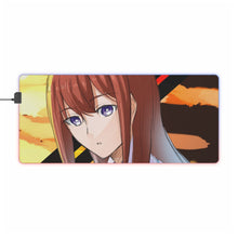 Load image into Gallery viewer, Steins;Gate Kurisu Makise RGB LED Mouse Pad (Desk Mat)