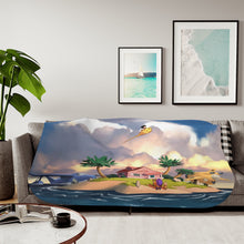 Load image into Gallery viewer, Anime Dragon Ball Sherpa Blanket