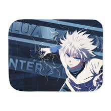 Load image into Gallery viewer, Hunter x Hunter Killua Zoldyck Sherpa Blanket