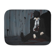 Load image into Gallery viewer, Shinya Kogami dead Sherpa Blanket