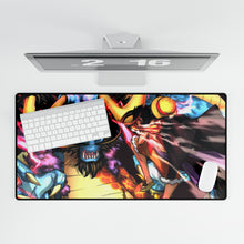 Load image into Gallery viewer, Luffy vs Kaido Mouse Pad (Desk Mat)