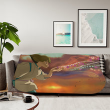 Load image into Gallery viewer, Anime Spirited Away Sherpa Blanket