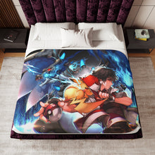 Load image into Gallery viewer, Anime Pokémonr Sherpa Blanket