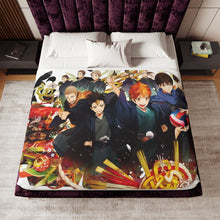 Load image into Gallery viewer, Haikyu!! Sherpa Blanket