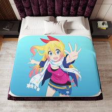 Load image into Gallery viewer, Nisekoi Chitoge Kirisaki Sherpa Blanket