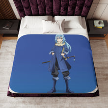 Load image into Gallery viewer, Rimuru Tempest Sherpa Blanket