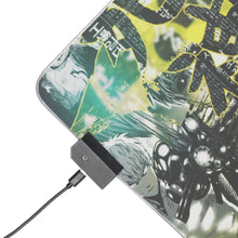 Load image into Gallery viewer, Anime One-Punch Man RGB LED Mouse Pad (Desk Mat)