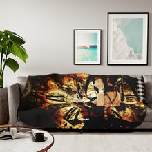 Load image into Gallery viewer, Kurumi Tokisaki Sherpa Blanket