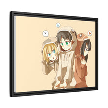 Load image into Gallery viewer, Chibi team Canvas Framed Art Print