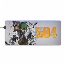 Load image into Gallery viewer, Anime One-Punch Man RGB LED Mouse Pad (Desk Mat)