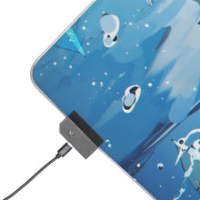 Load image into Gallery viewer, Gawr Gura RGB LED Mouse Pad (Desk Mat)