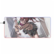 Load image into Gallery viewer, A Certain Scientific Railgun Kuroko Shirai RGB LED Mouse Pad (Desk Mat)