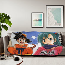 Load image into Gallery viewer, Anime Dragon Ball Sherpa Blanket